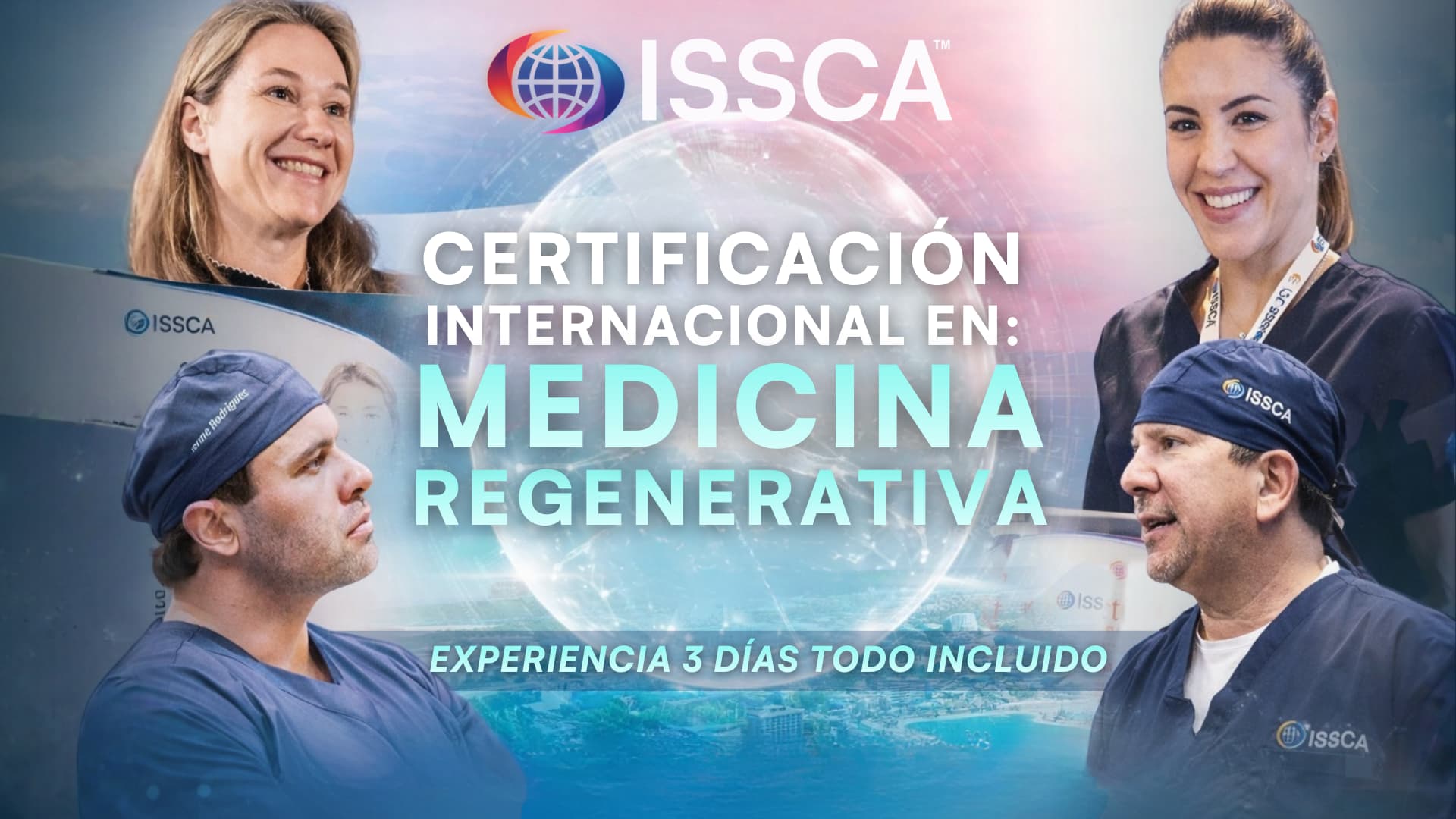 Certificación Internacional en Medicina Regenerativa — 3 Días Todo Incluido